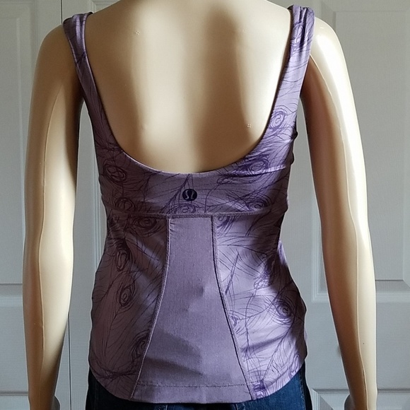 Lululemon Aria  peacock tank top - Picture 2 of 3